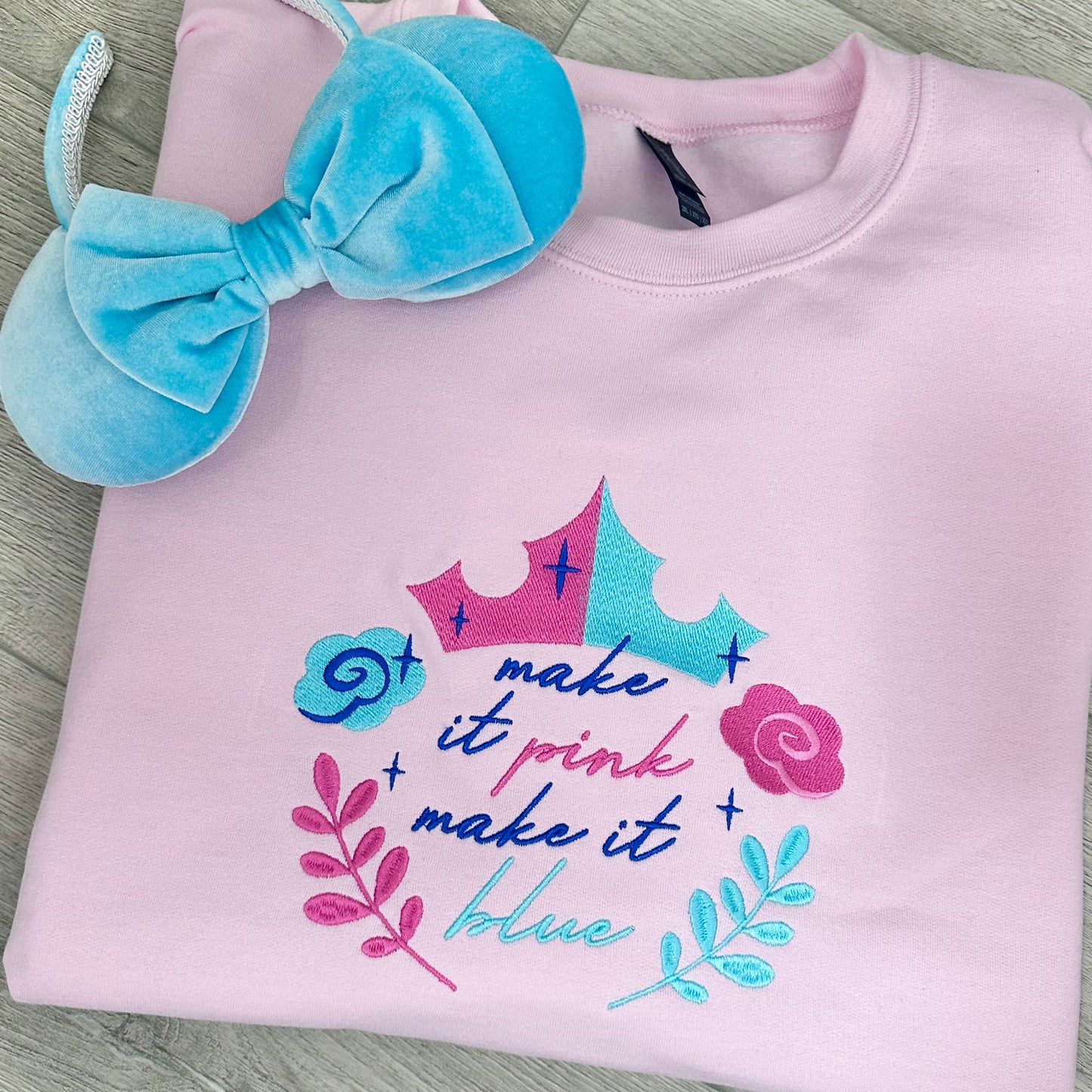 Make it pink make it blue