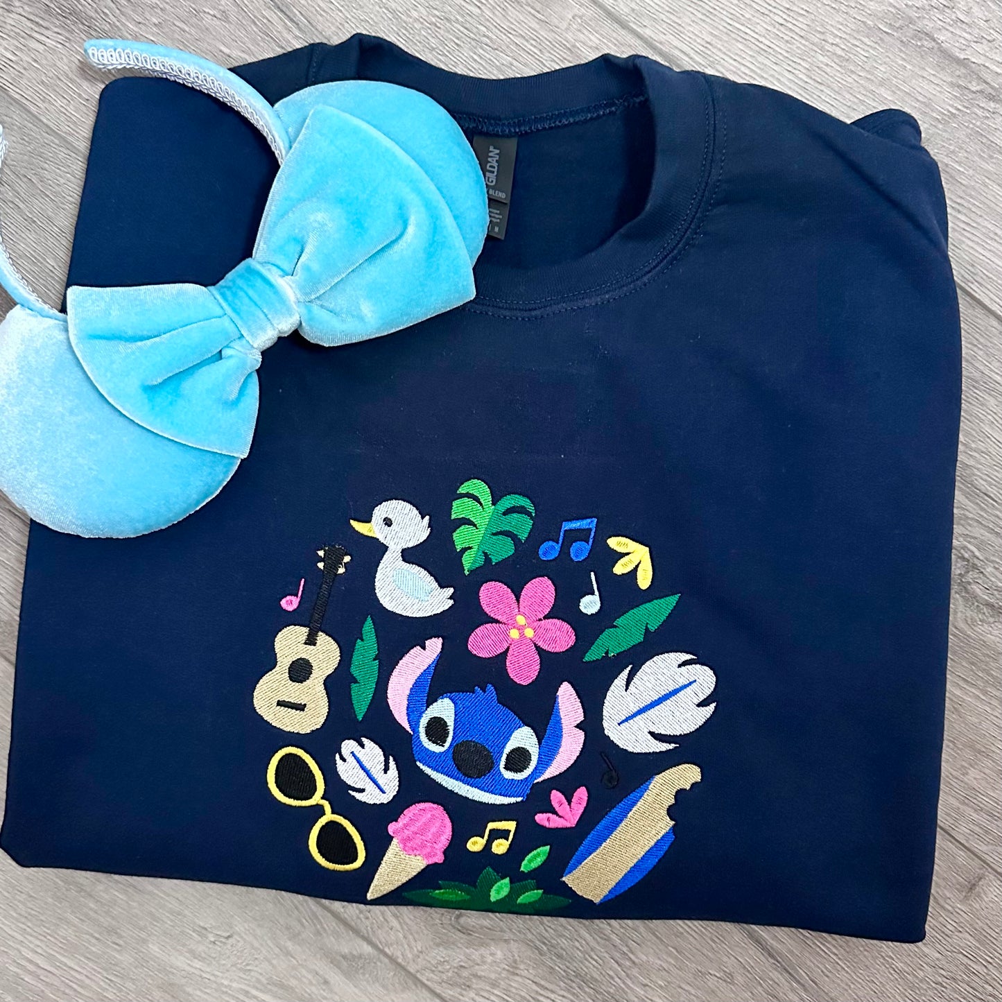 Stitch infinity design