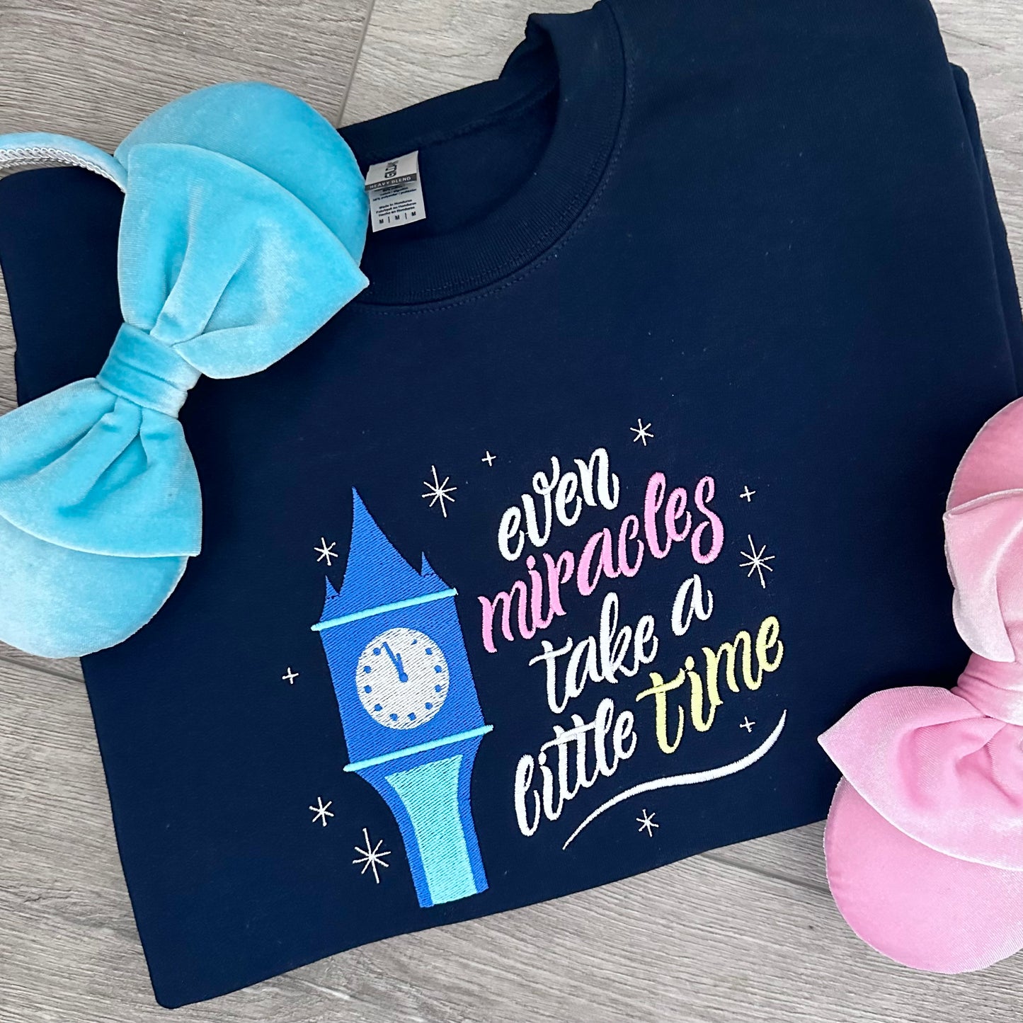 Even miracles take a little time