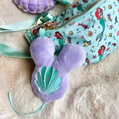 Shell Mouse Balloon bag charm