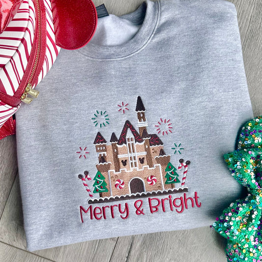 Merry & Bright Gingerbread House