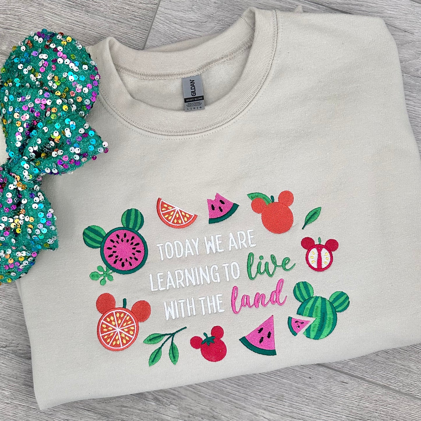 Today we are learning to live with the land