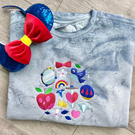 Snow white infinity design