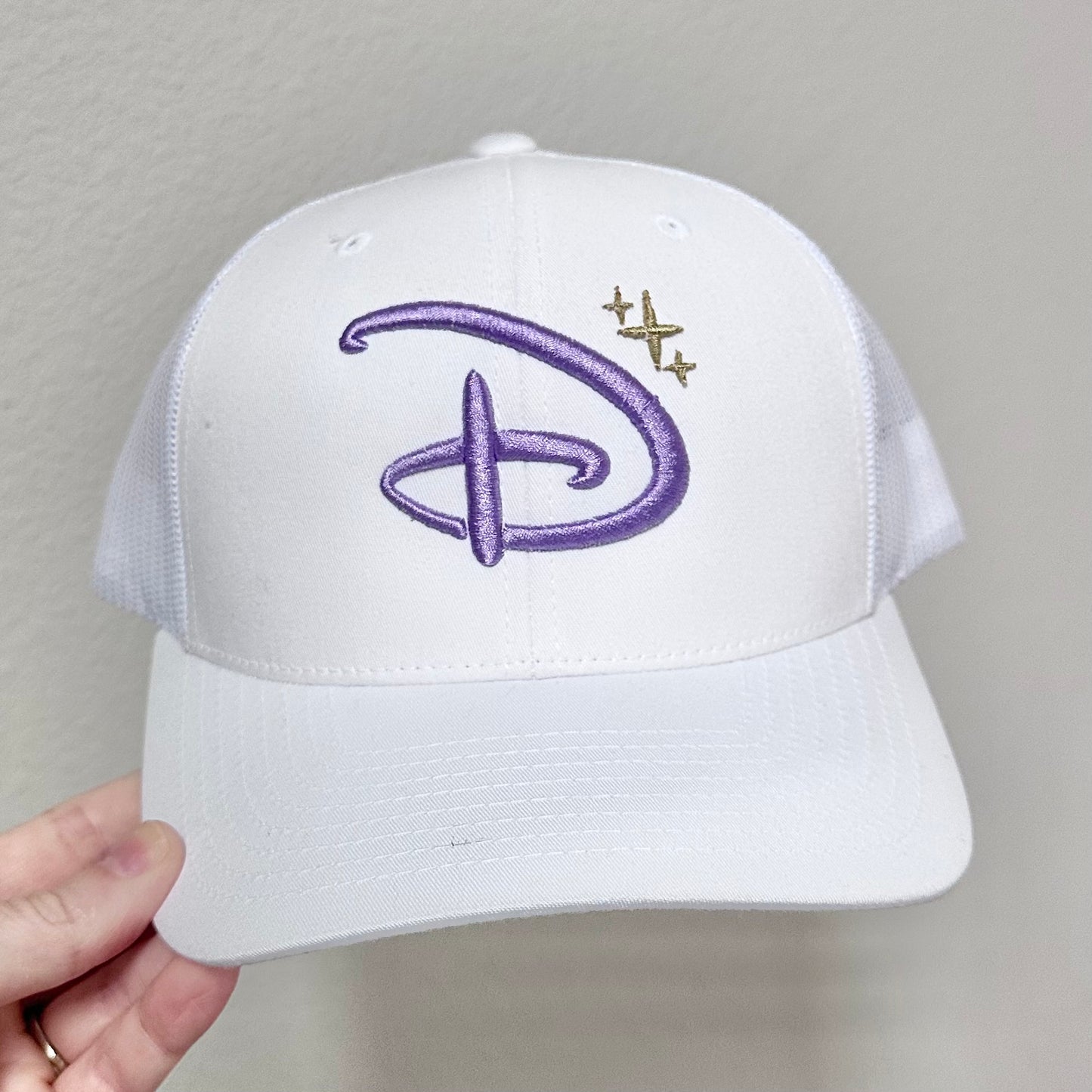 Disneyland or Disneyworld “D” SET (purple)
