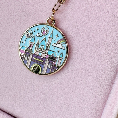 Enamel MK/DLR castle bracelet