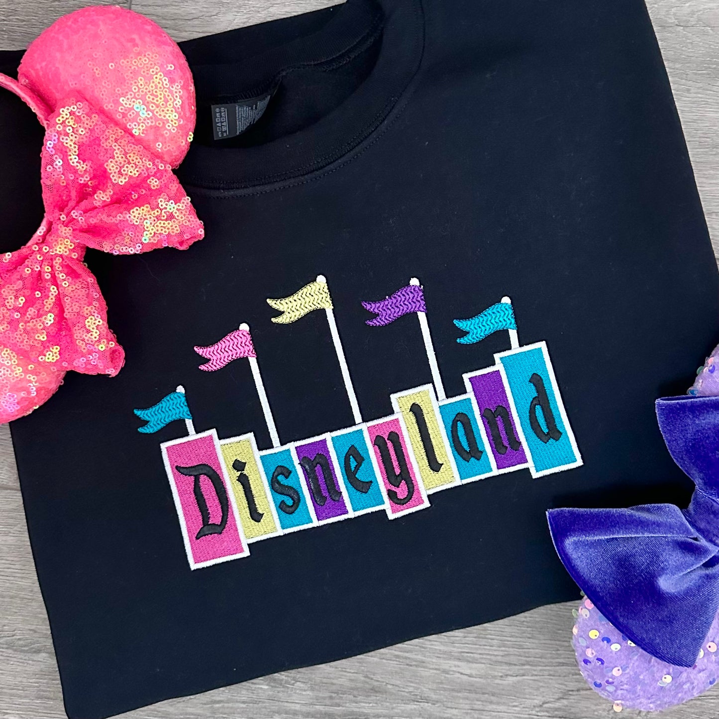 Disneyland neon sign