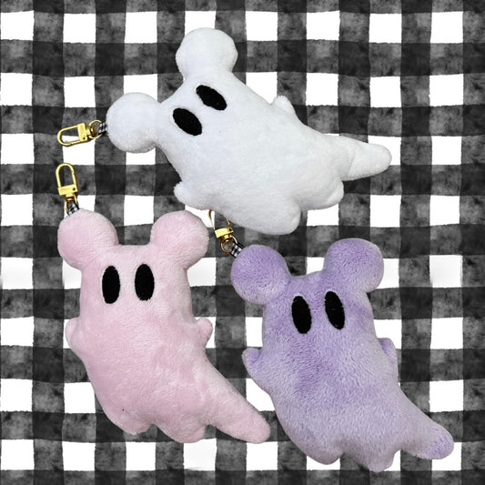 Ghost Mouse Bag charm