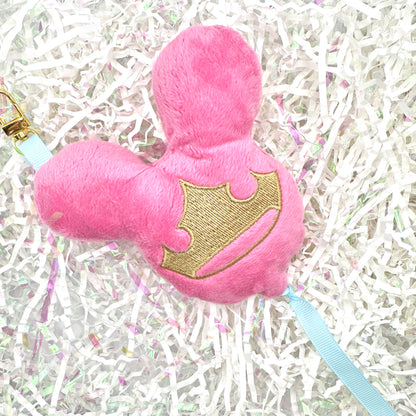 Crown Mouse Balloon bag charm