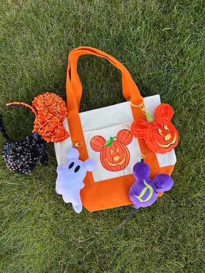 Pumpkin Mouse Bag Charm