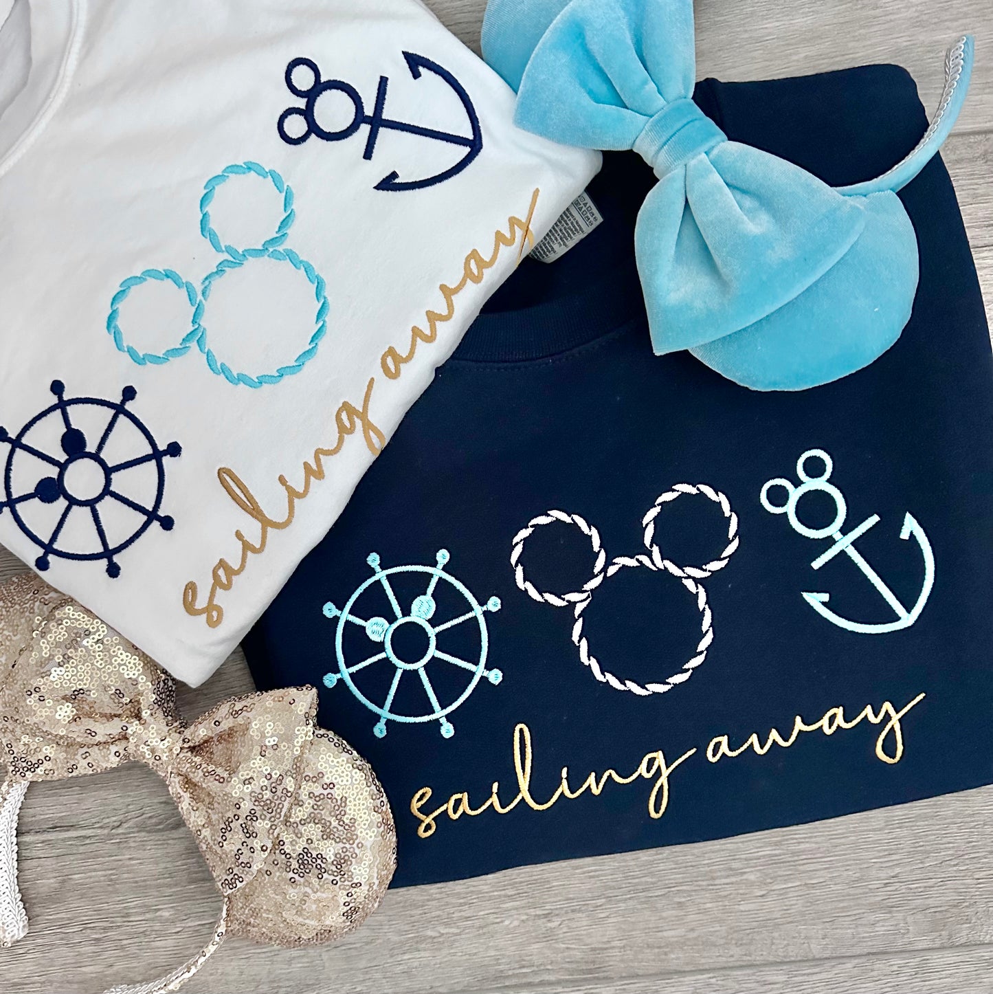 Sailing away