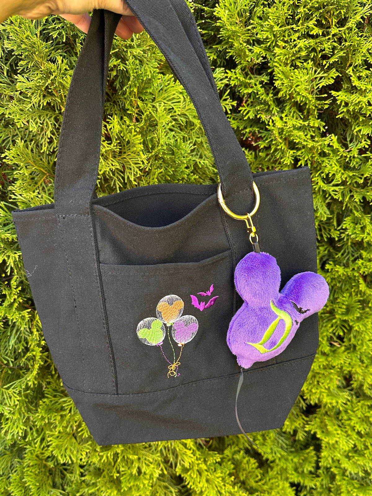Halloween Mouse Balloon Bag charm