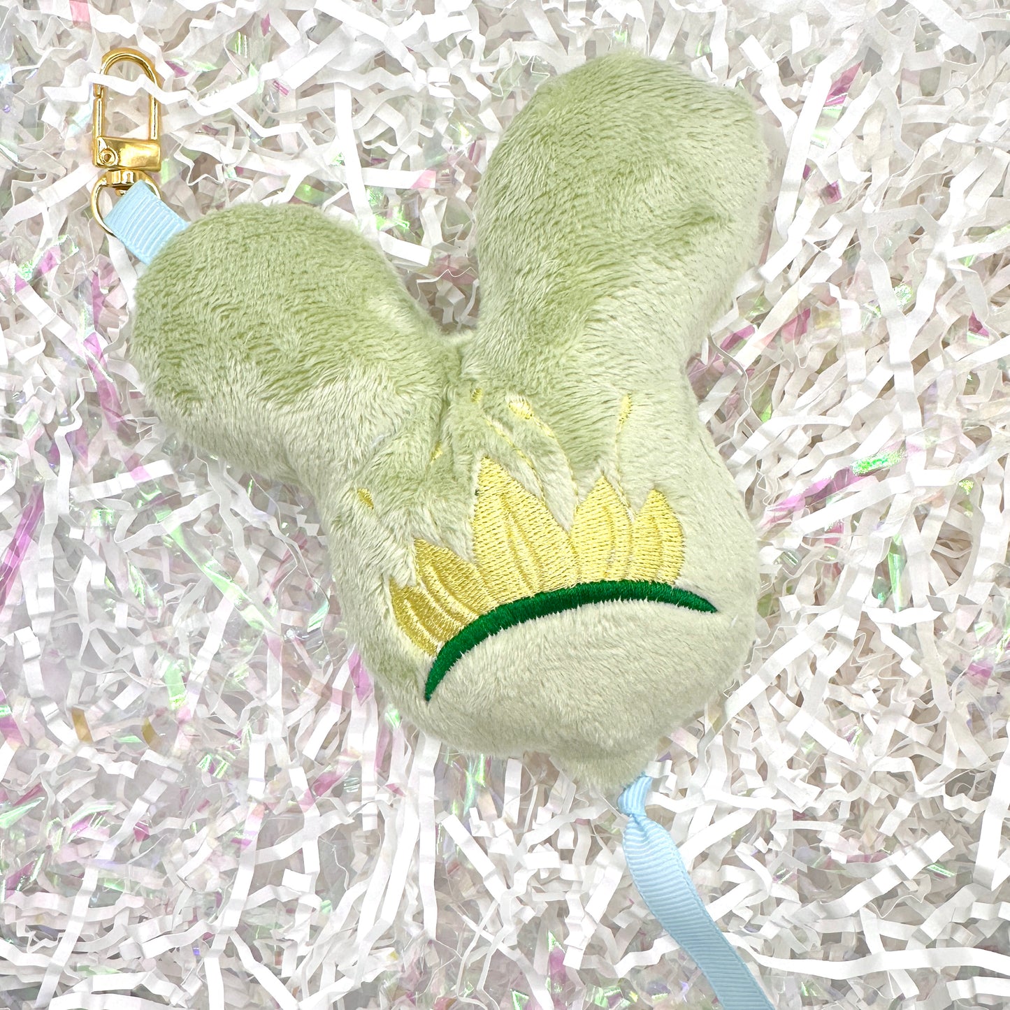 Yellow Crown Mouse Balloon bag charm