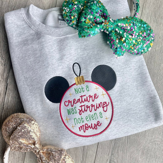 Not a creature was stirring