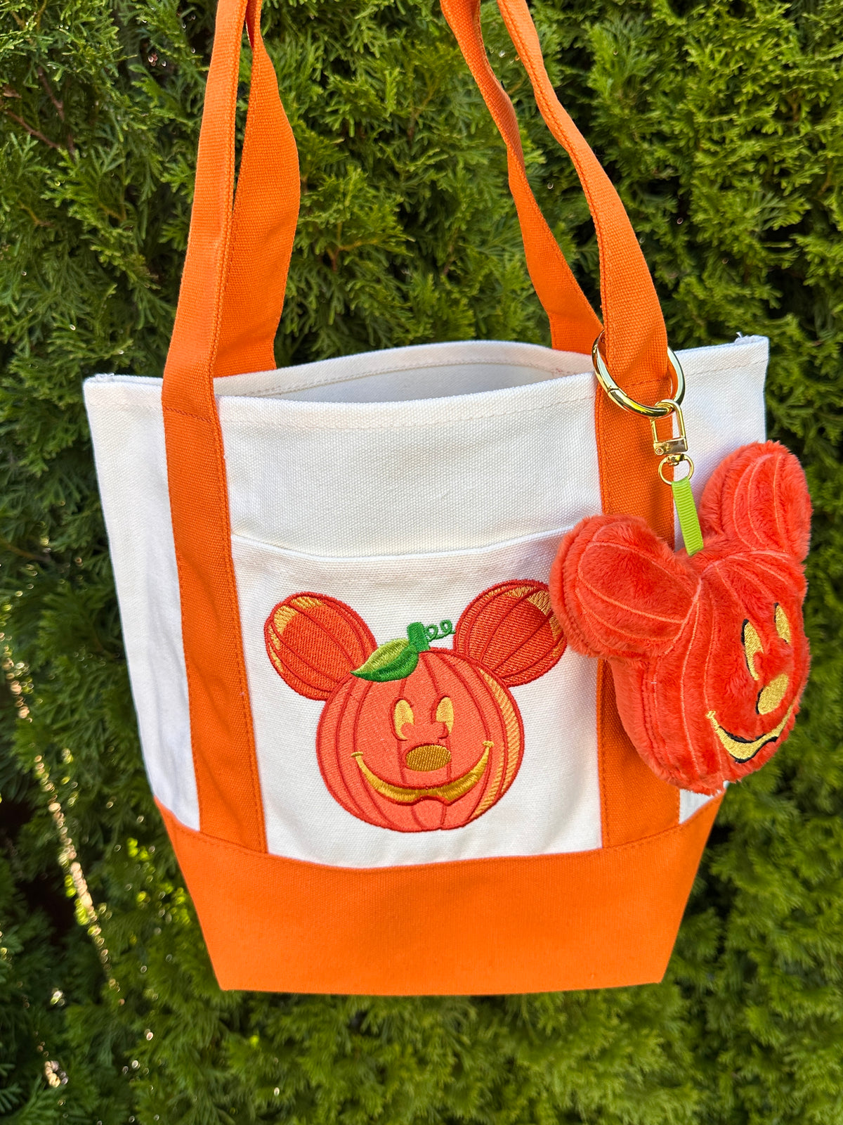 Pumpkin Mouse Bag Charm