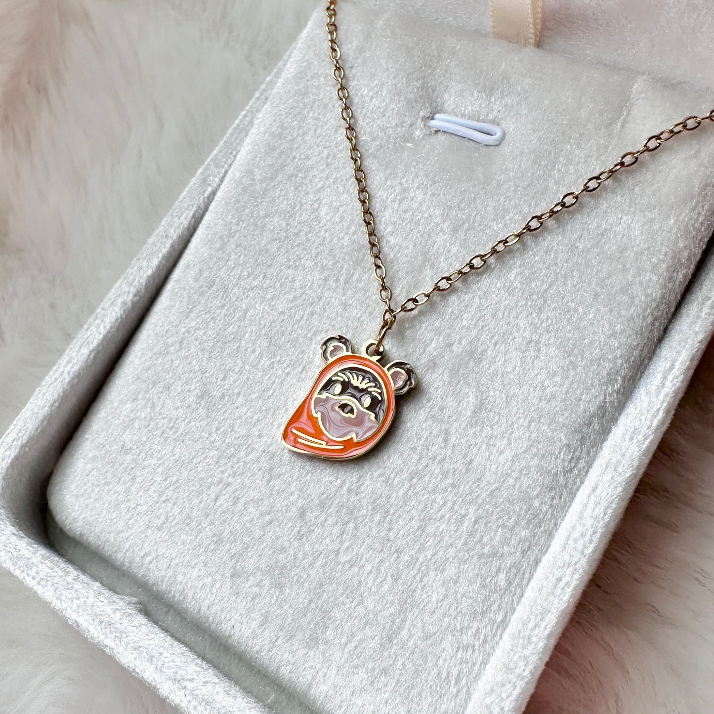 Forest Friend charm necklace