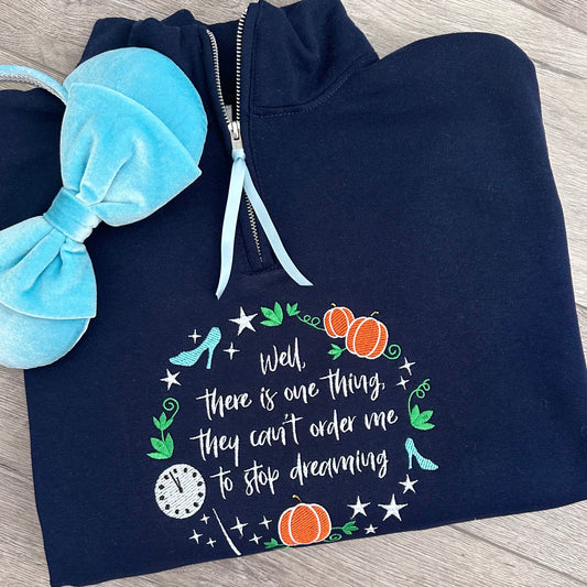 Can’t stop me from dreaming