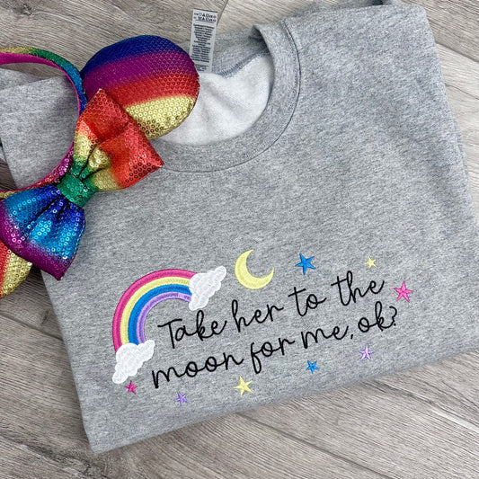 Take her to the moon for me