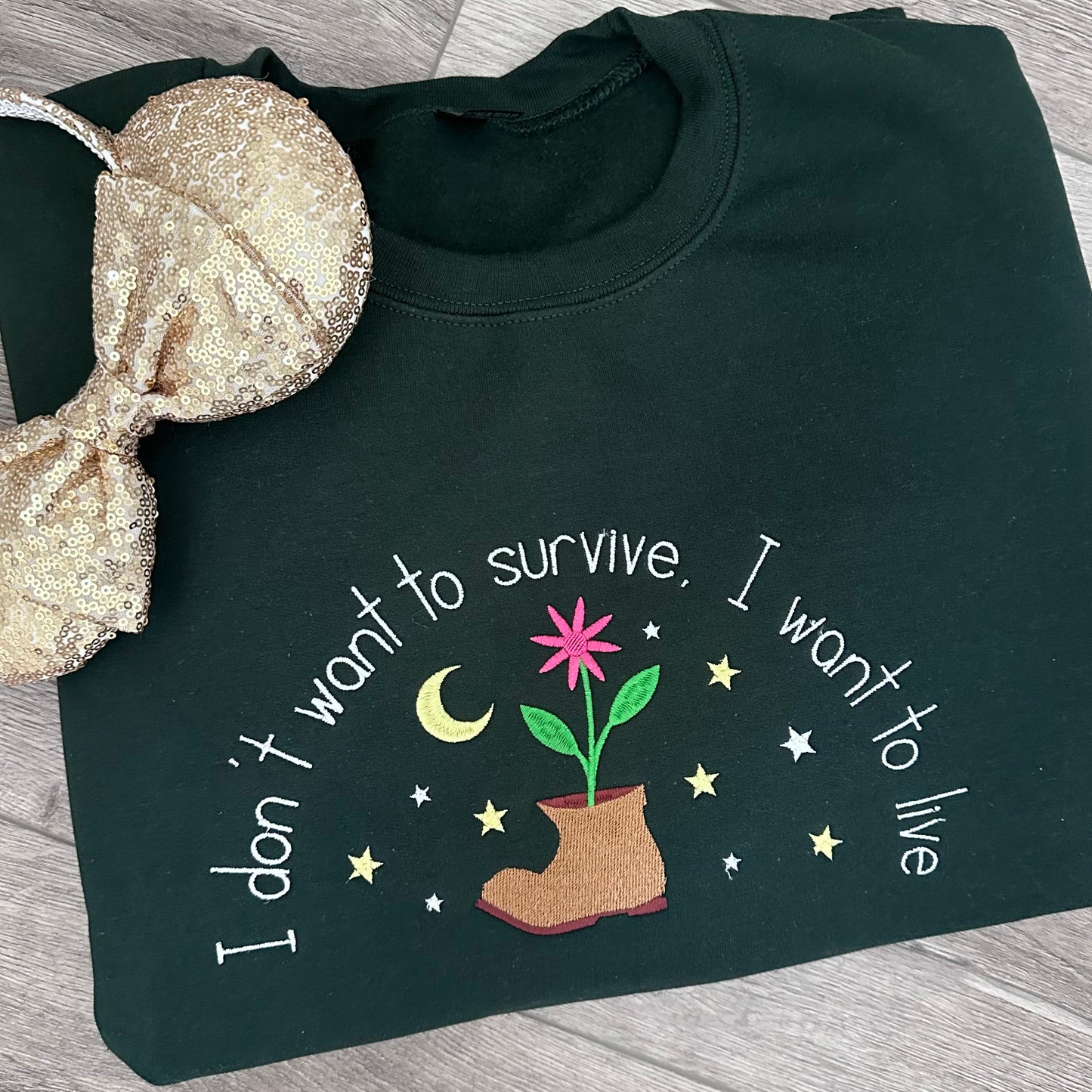 I don’t want to survive