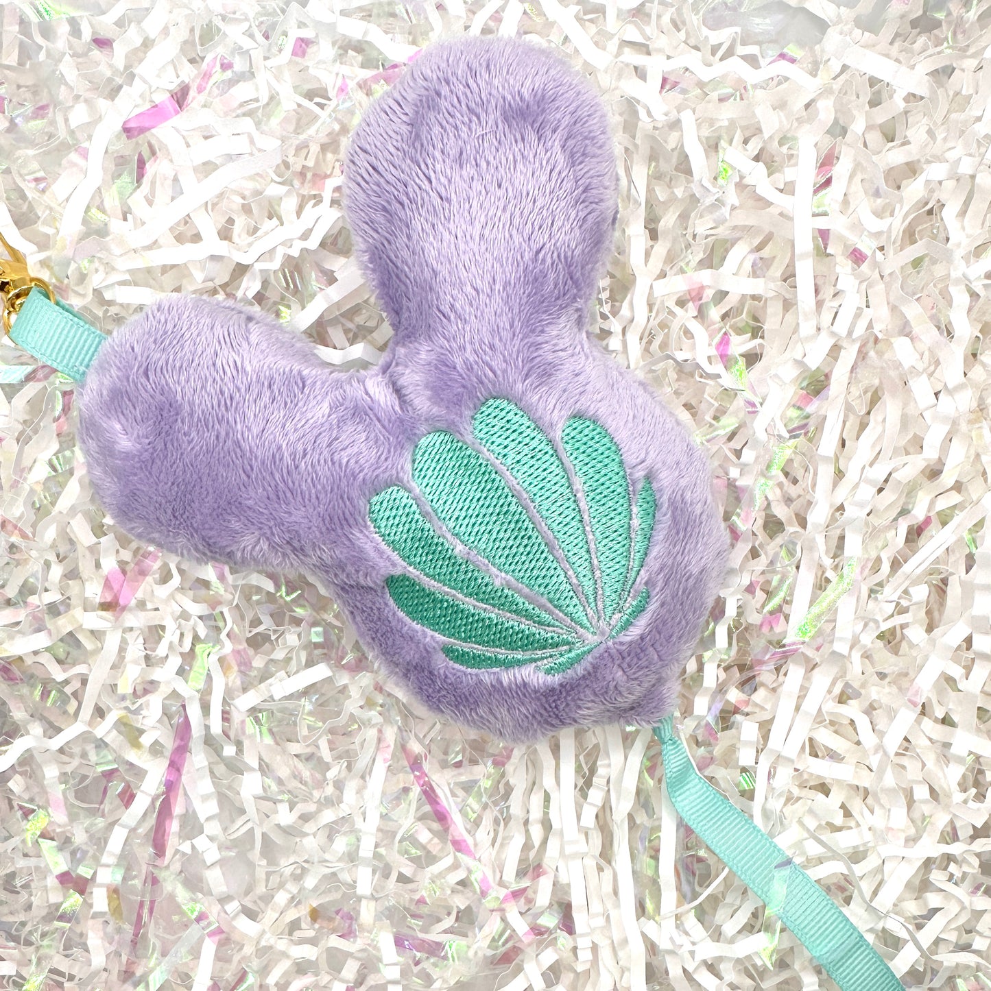 Shell Mouse Balloon bag charm