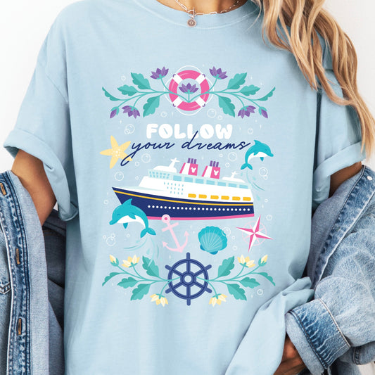 Cruise printed Tee/Sweatshirt