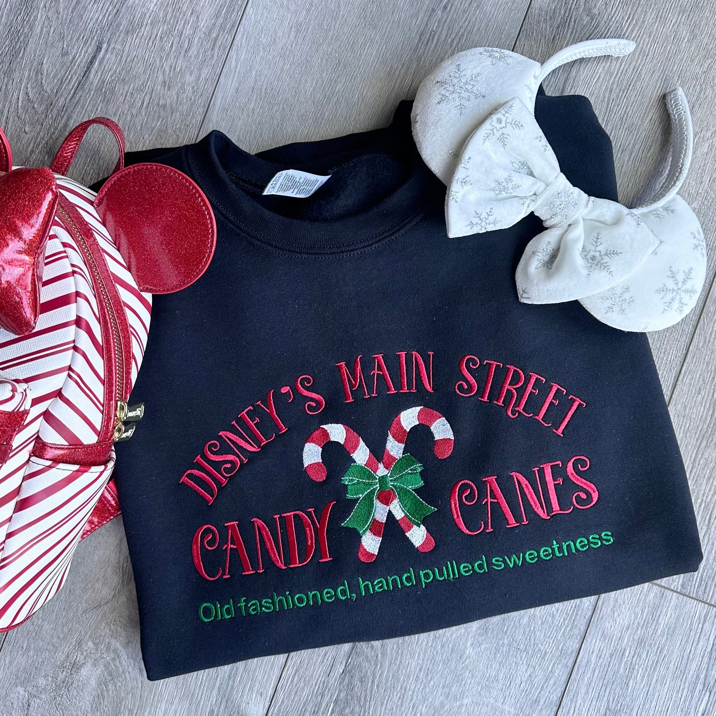 Main Street candy canes