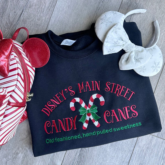 Main Street candy canes