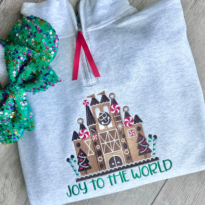 Joy to the world gingerbread