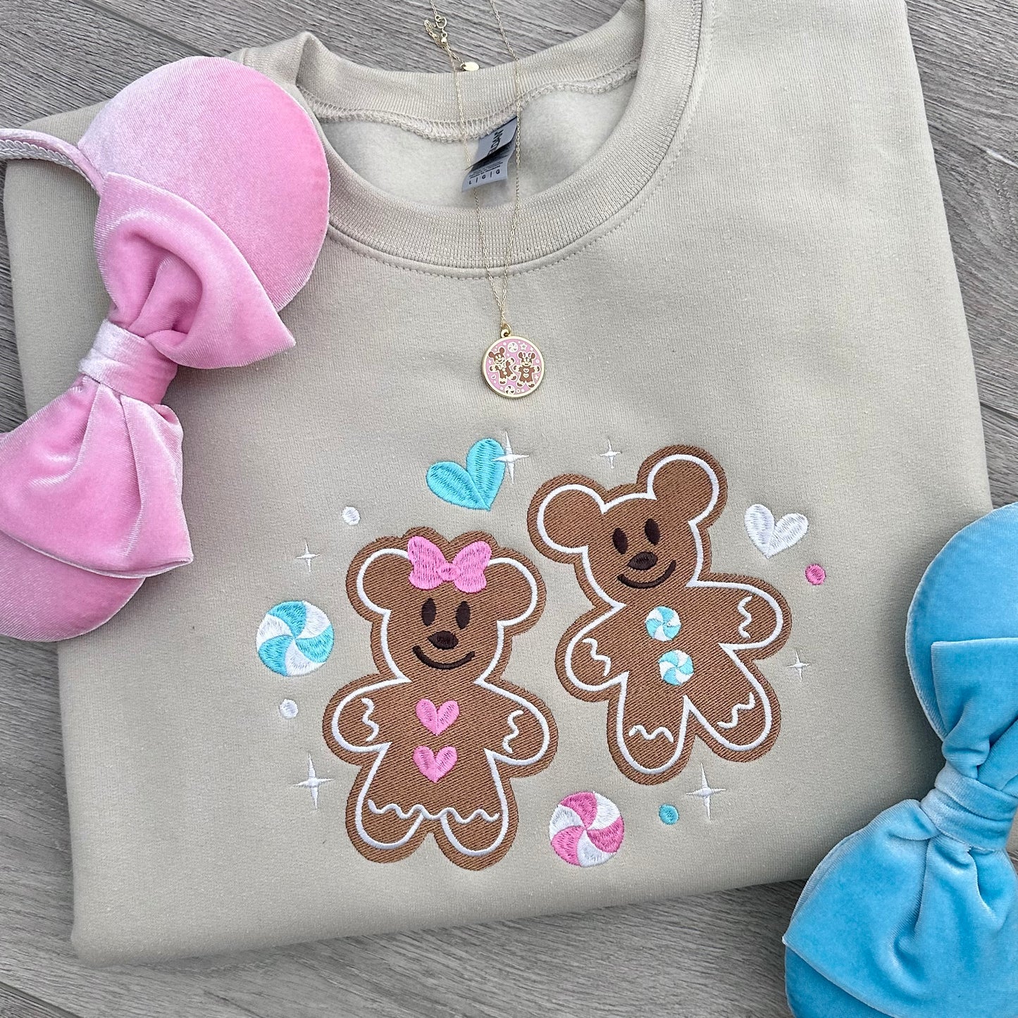 Mickey and Minnie Gingerbread