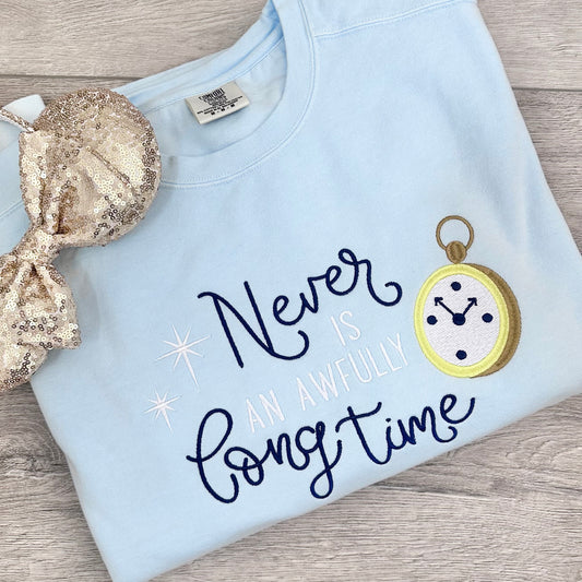 Never is an awfully long time