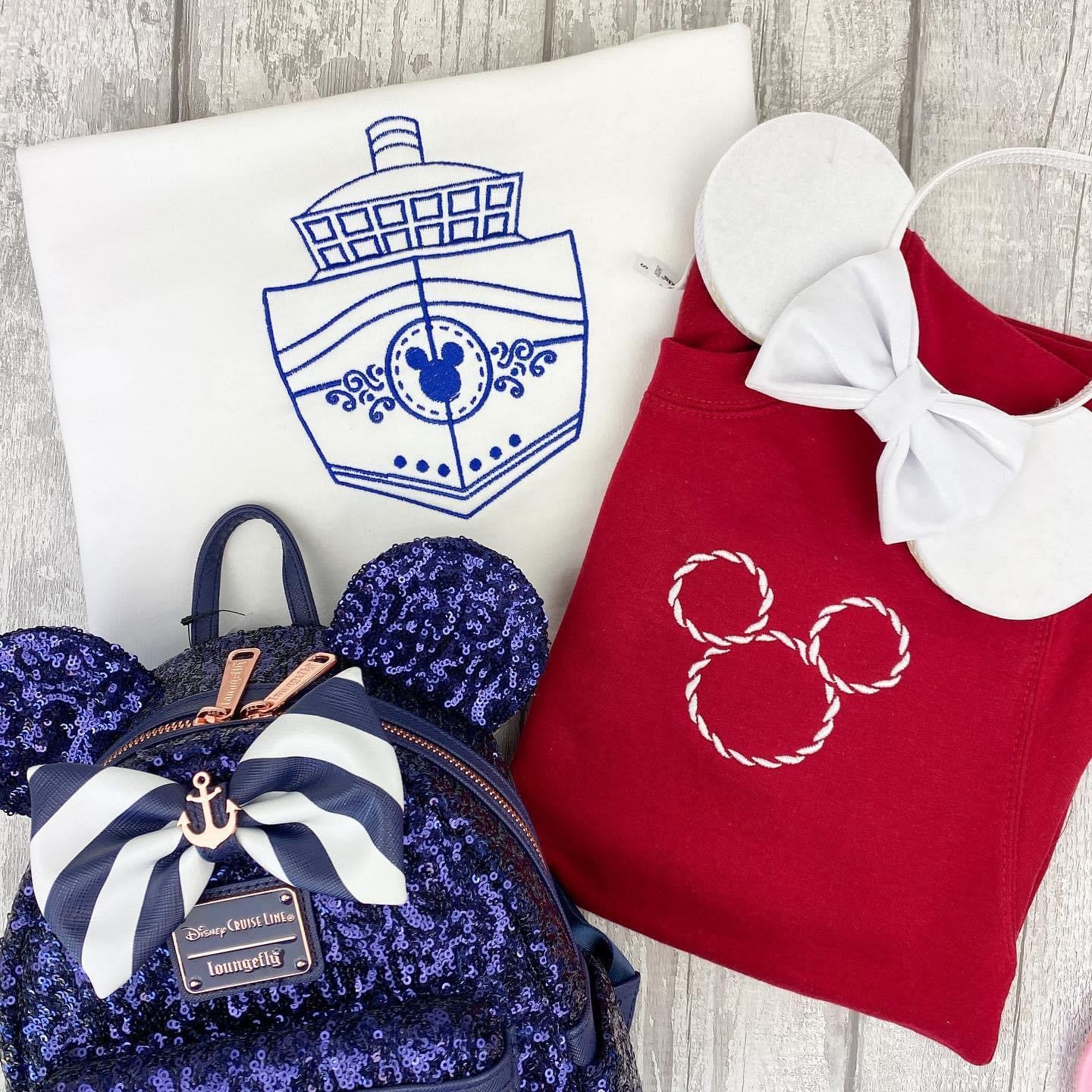 Mickey Ship (white shirt pictured)