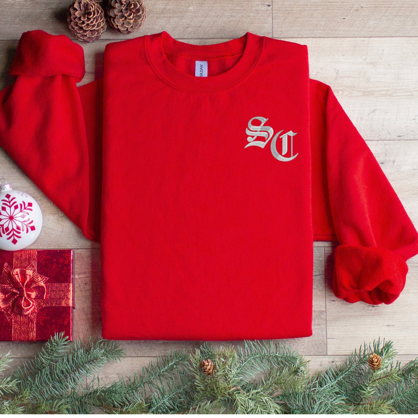 Santa Clause initials