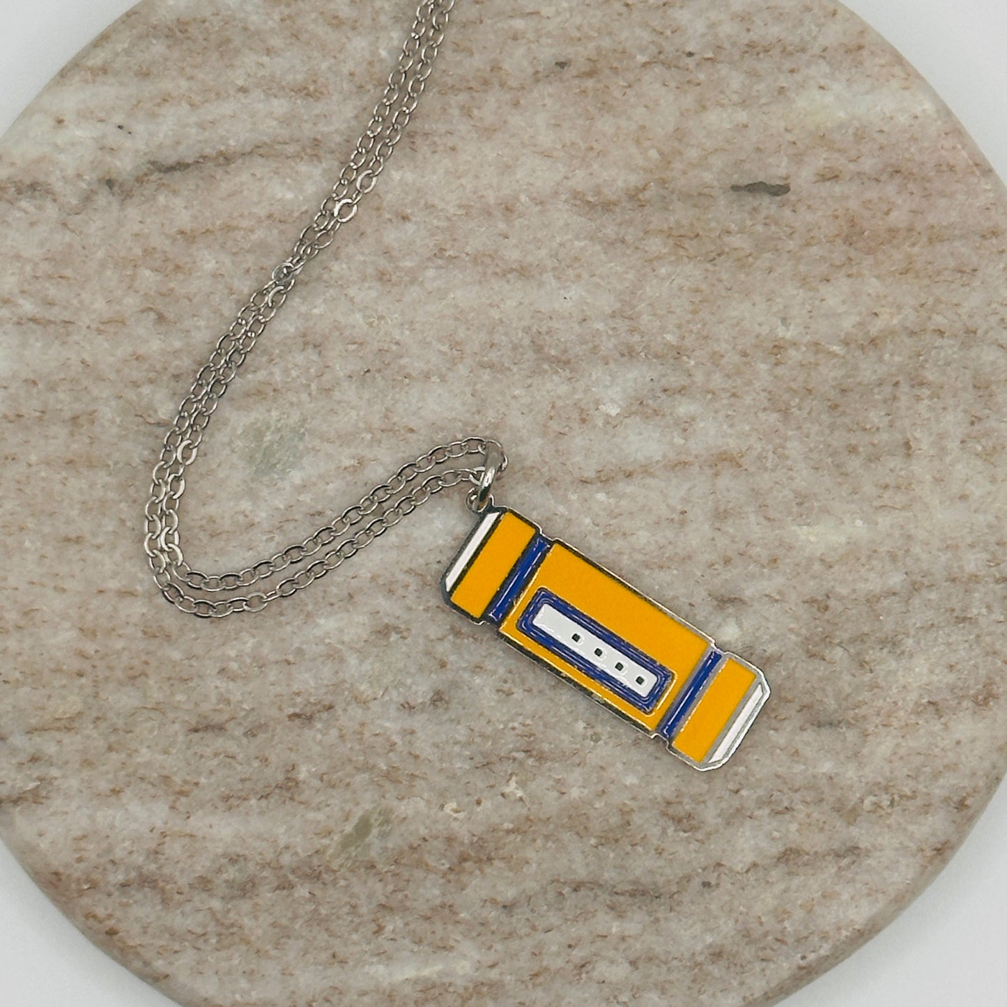 Scream can charm necklace