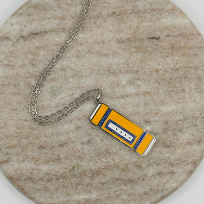 Scream can charm necklace
