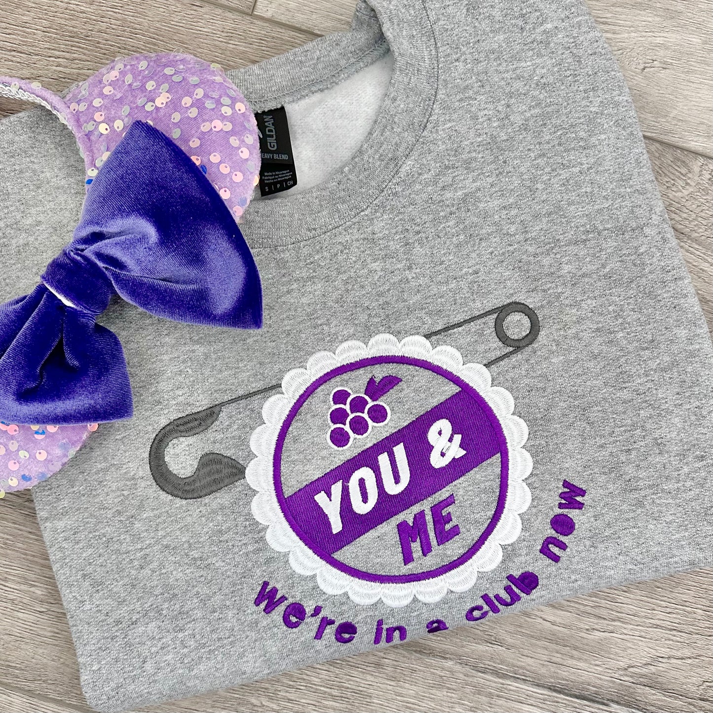 We’re in a club now