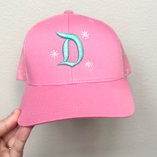 Snowflake DL or DW “D” hat