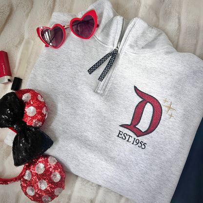 Disneyland or Disney World embroidered sweater, tee or tank top