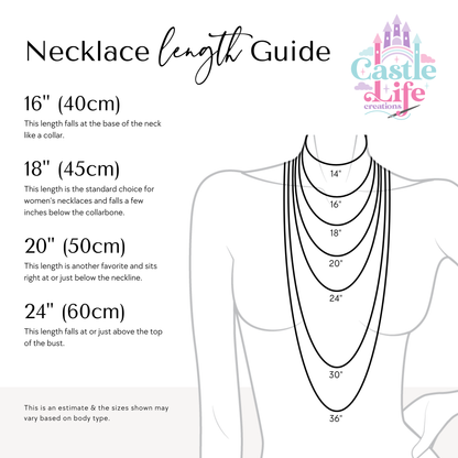 Minnie gingerbread charm necklace