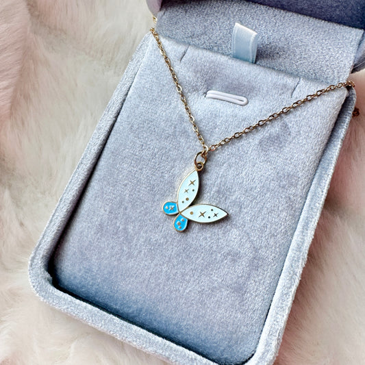 Fairy Wings charm necklace