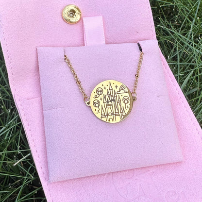 Disney World  Castle Necklace