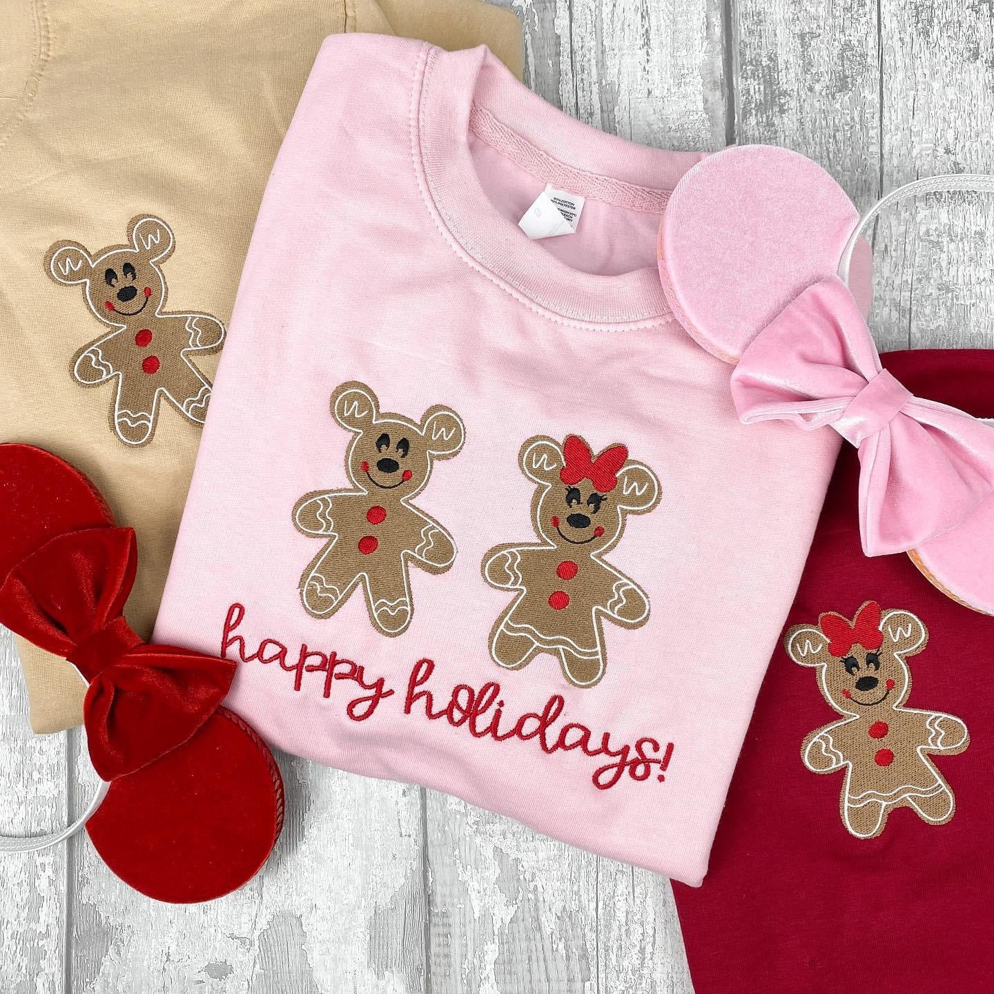 Happy holidays gingerbread