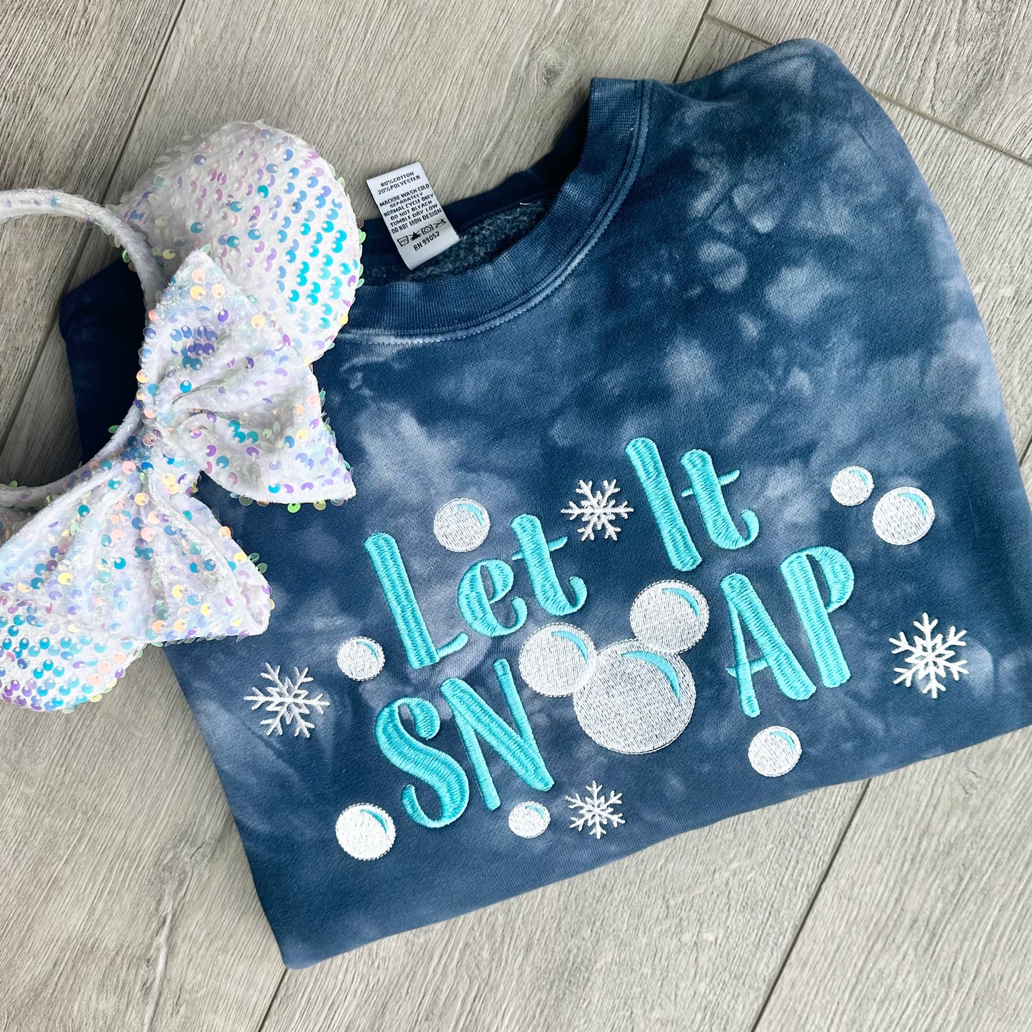 Let it Snoap tie dye