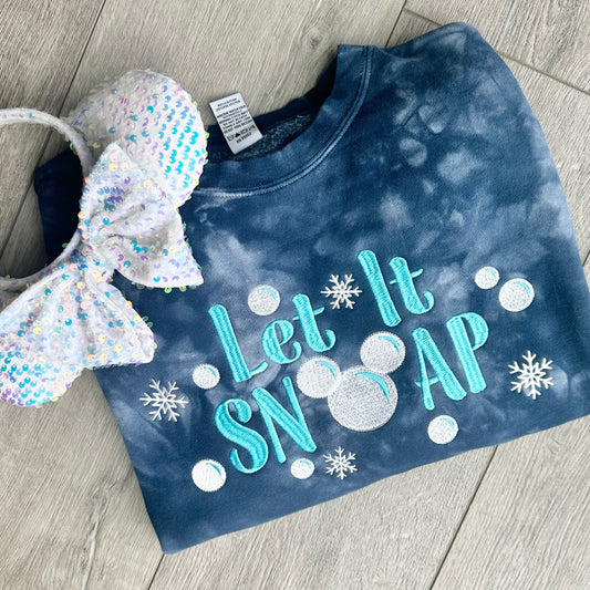 Let it Snoap tie dye