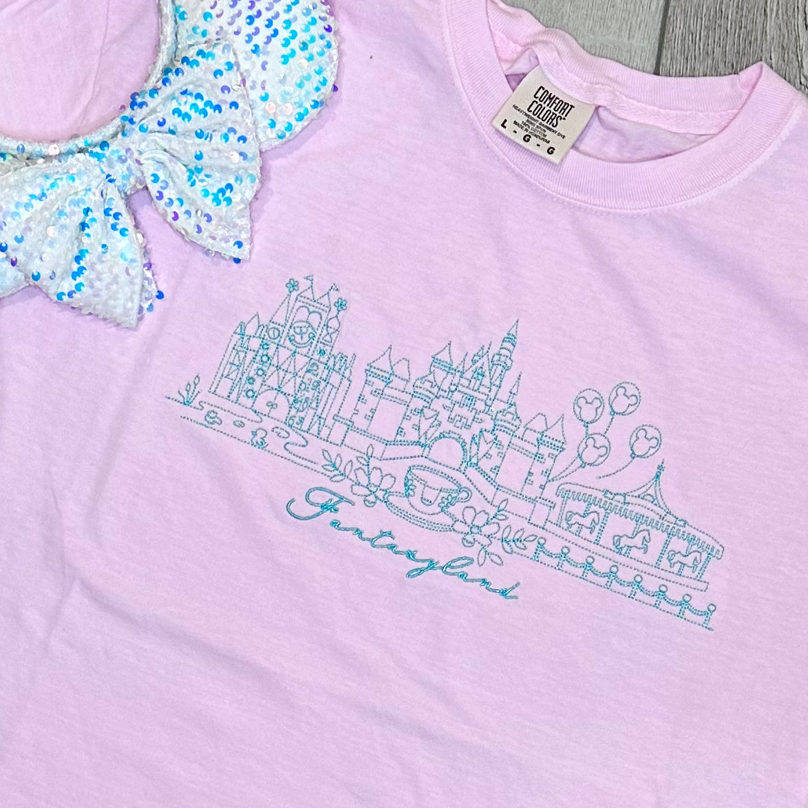 Fantasyland embroidery design