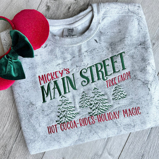 Main Street tree farm