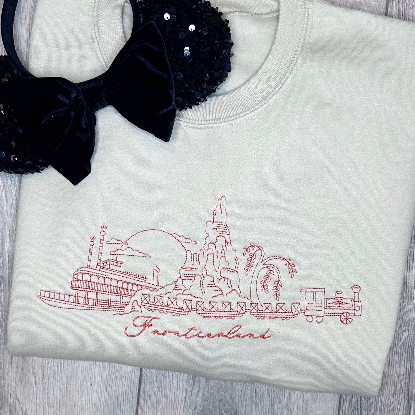 Frontierland embroidery design